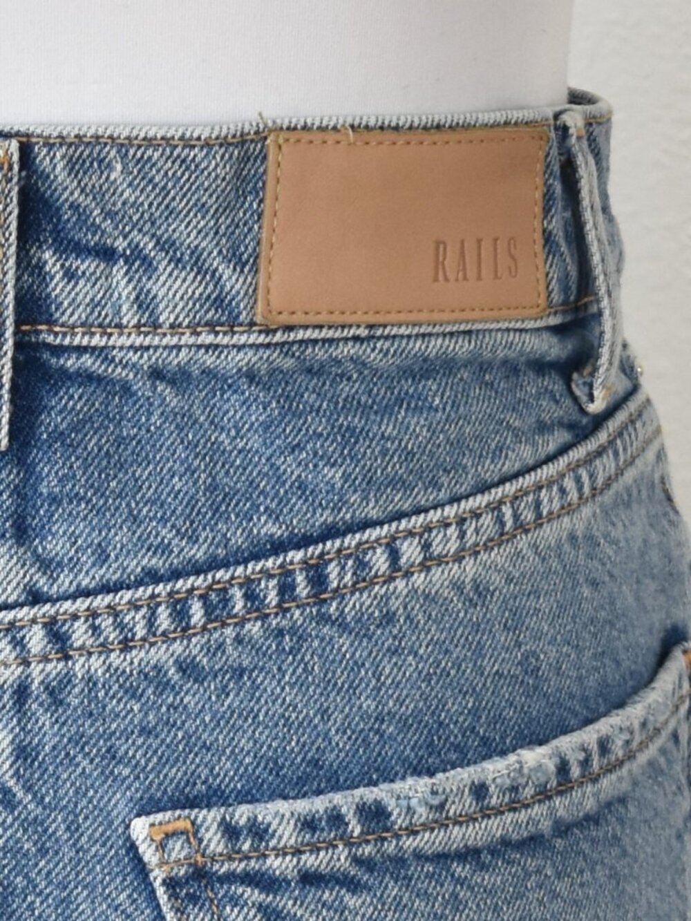 Rails Highland Denim Midi Skirt - 24 - Picture 9 of 10